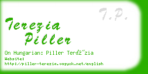 terezia piller business card